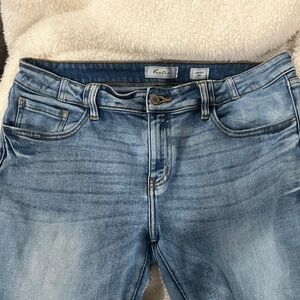 Buckle Kancan Light Blue women's  Ankle, Low Rise Jeans